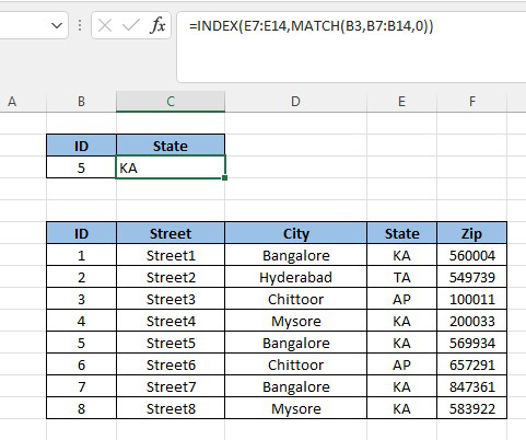 INDEX-MATCH-function