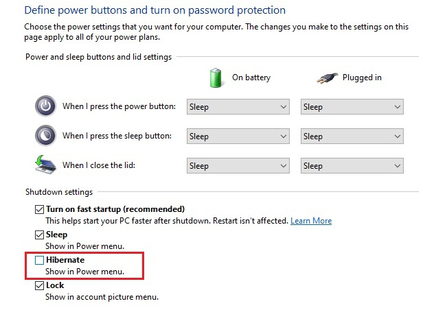 Hibernate-checkbox