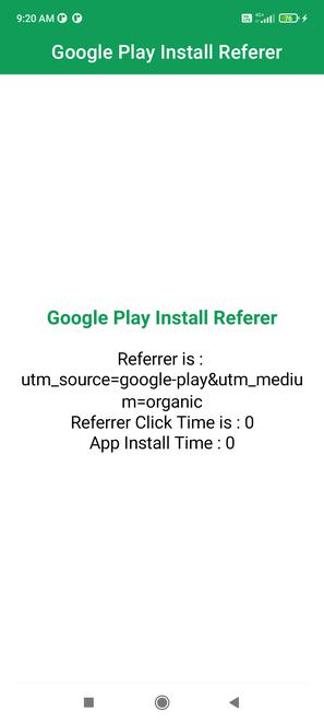 Google Play Install Referrer API using Jetpack Compose