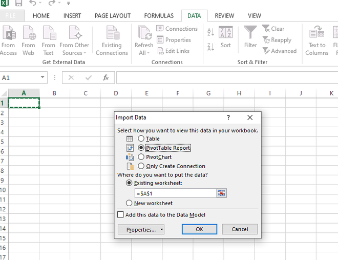 Pivot-table-report