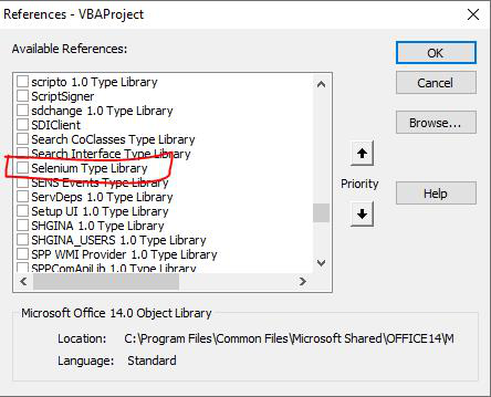 Choosing-selenium-type-library