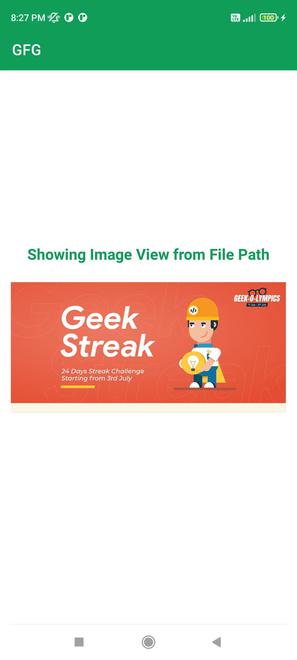 Show Image View from File Path