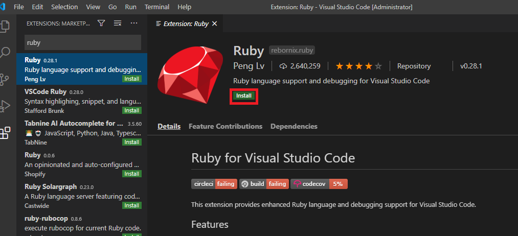 How To Configure Vscode For Ruby Developers? - Geeksforgeeks