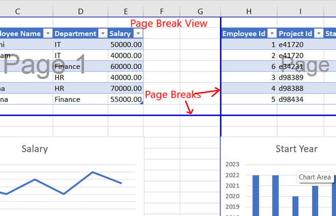 How To Insert Or Remove Page Breaks In Excel Geeksforgeeks 4404