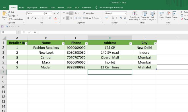 Customer-data-sheet