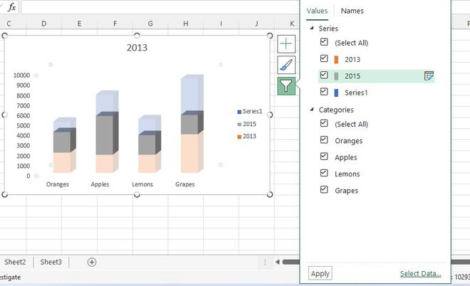 How To Create A Chart From Multiple Sheets In Excel