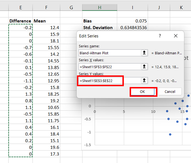 Selecting-Y-values