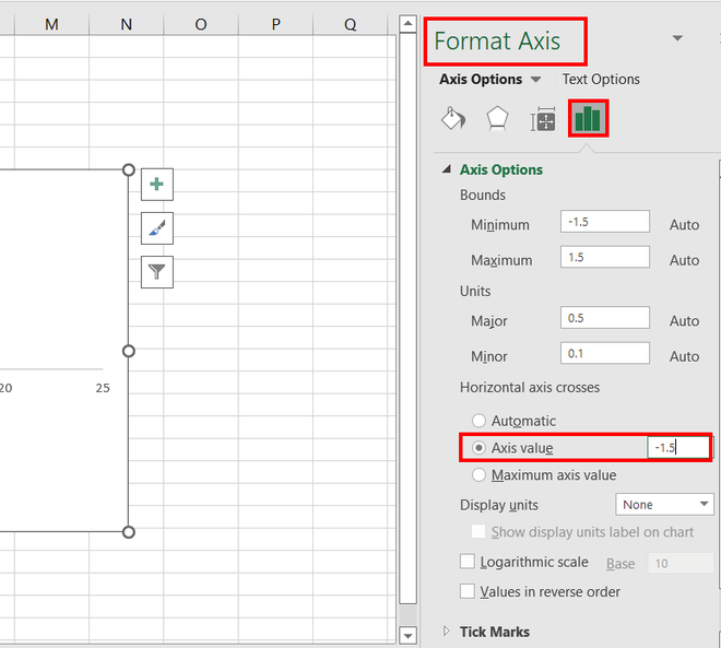 Typing-axis-value