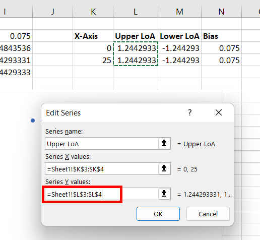 Selecting-Y-values