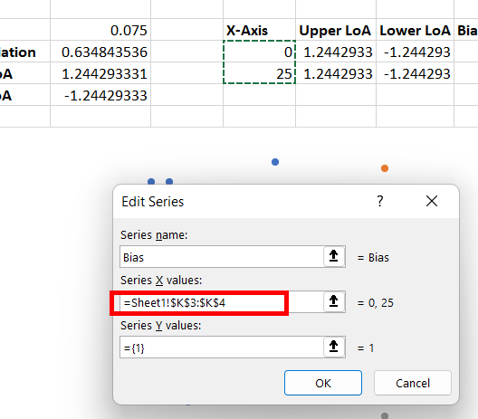 Selecting-X-values