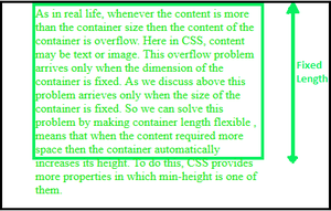 How to fix CSS underflow & overflow ? - GeeksforGeeks