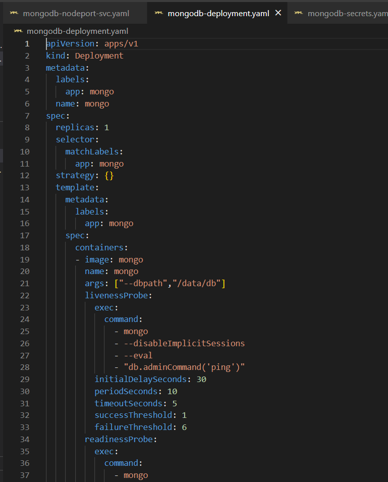 MongoDB-deployment