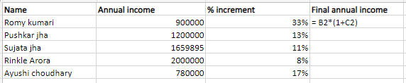 Applying-percentage-increase-formula