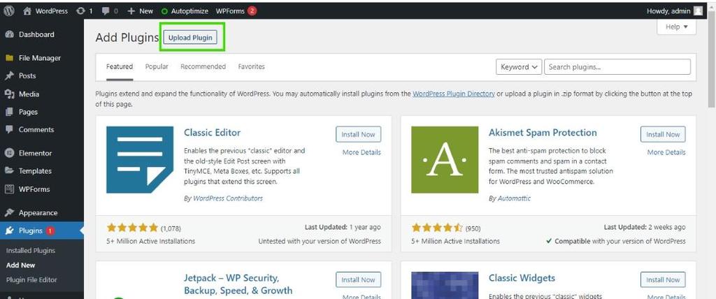 How to Install WordPress Plugins and Themes from GitHub? - GeeksforGeeks