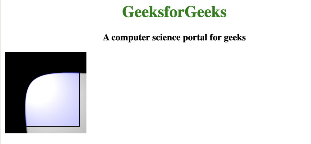 SVG Element - GeeksforGeeks