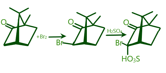 camphor chemical reaction 1