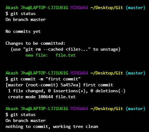 What is Git Commit? - GeeksforGeeks