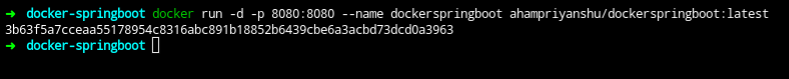 Creating Docker Container