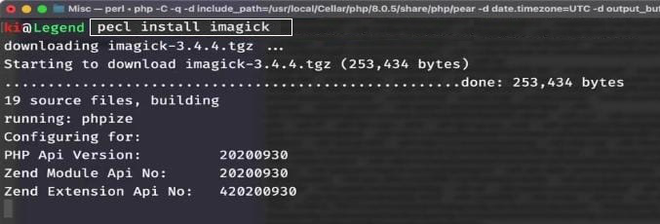 using command : pecl install imagick