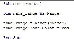 Code-to-change-font-color