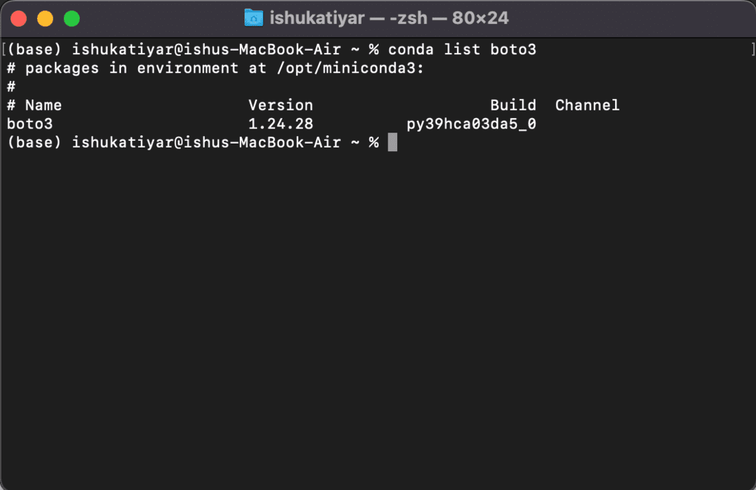 Verifying-boto3-module-using-conda