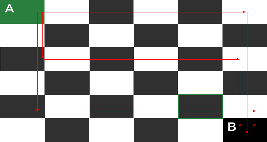 Puzzle - Ways to Reach Bottom Right in 6x6 Grid - GeeksforGeeks
