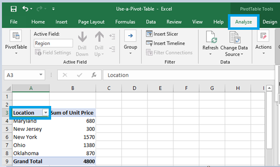 Excel Pivot Table Calculated Field Running Total