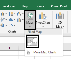 Navigating-map-option