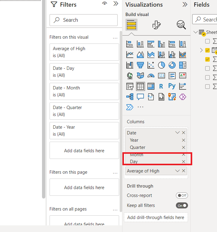 Power BI - Create a Table - GeeksforGeeks