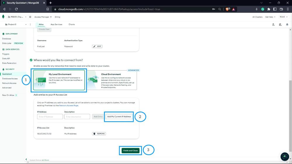 User Creation & Authentication 2