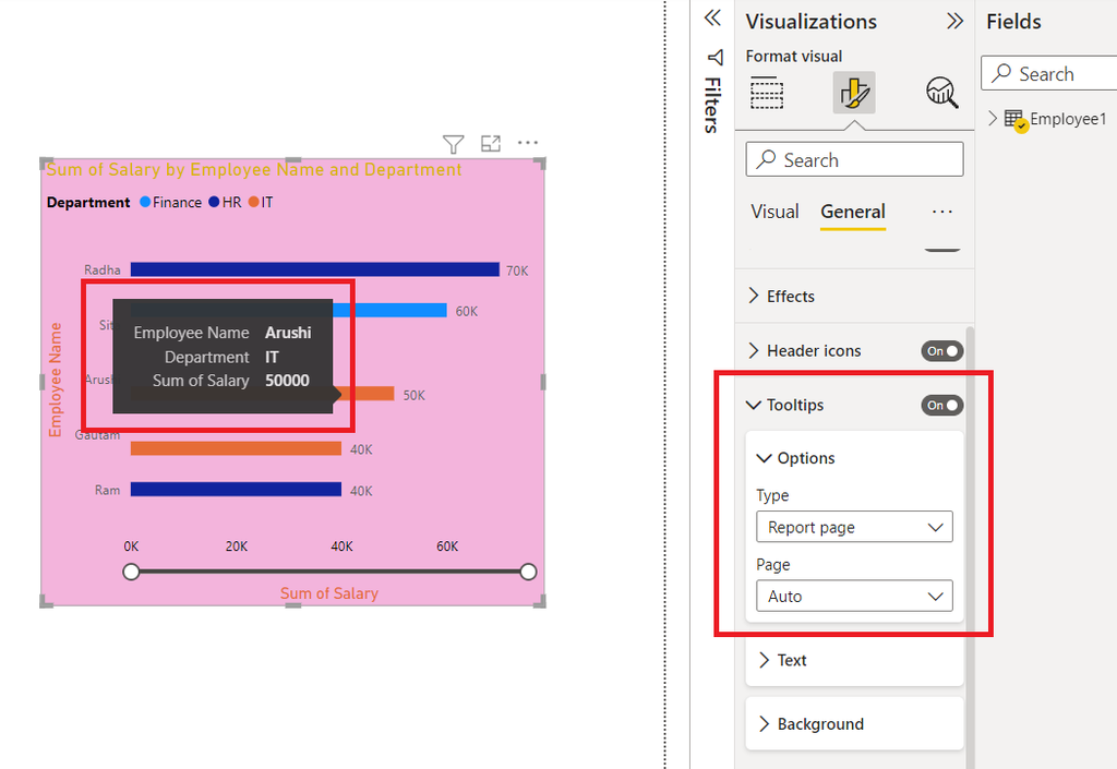 Power BI - Format Clustered Bar Chart - GeeksforGeeks
