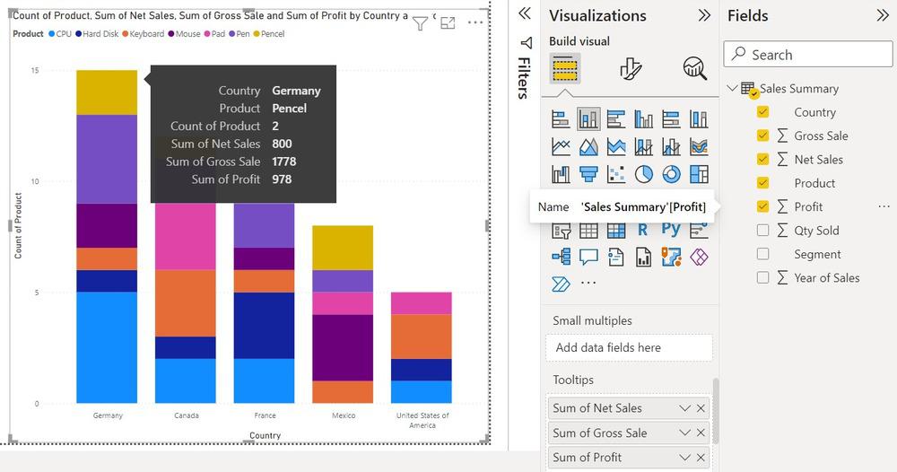 Power BI Create A Stacked Column Chart GeeksforGeeks Power BI Create A Stacked Column Chart GeeksforGeeks