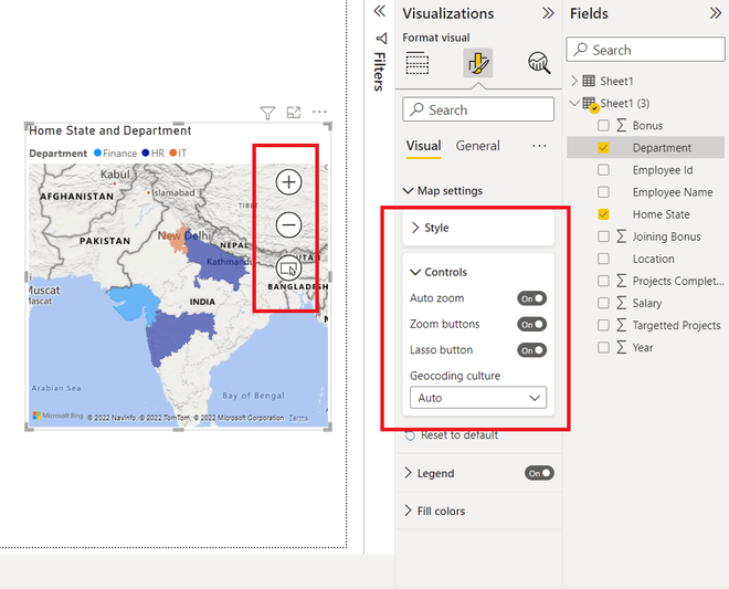 Power BI - Format Filled Map