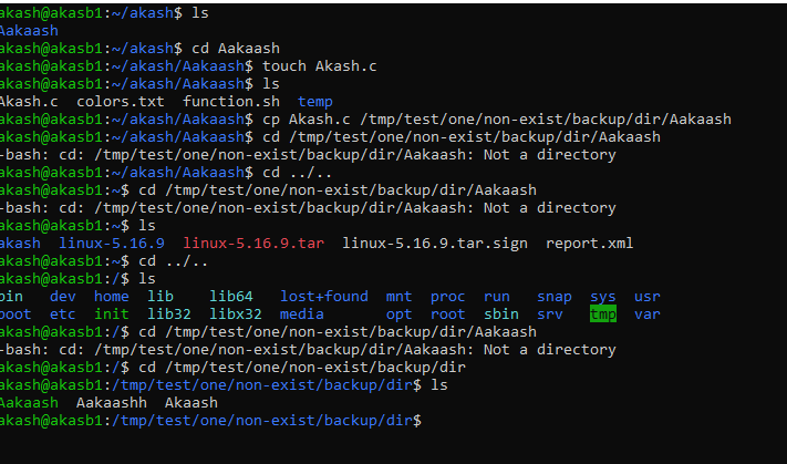 Copy And Create Destination Directory If It Does Not Exist In Linux -  Geeksforgeeks