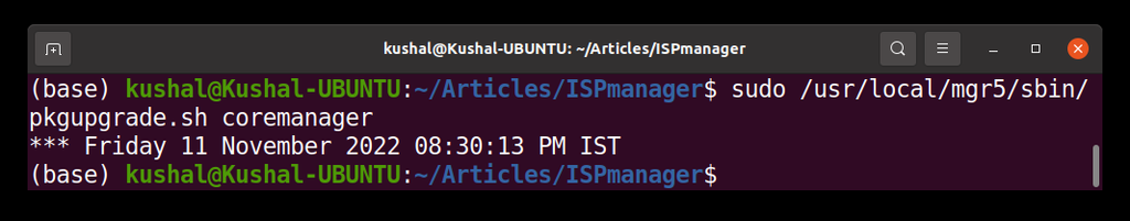 How to install ISPManager in Linux - GeeksforGeeks