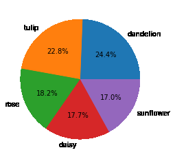 Pie chart to visualize the data distribution