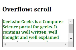 make overflow x scroll