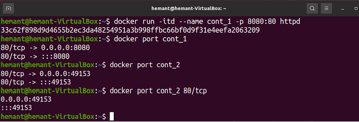 docker-port-mapping