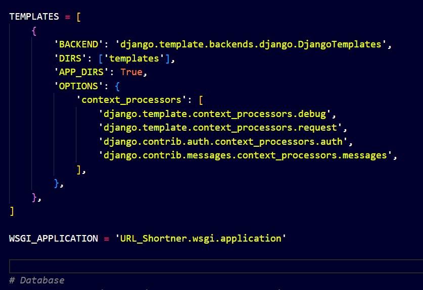 URL shortener using Bitly API in Django