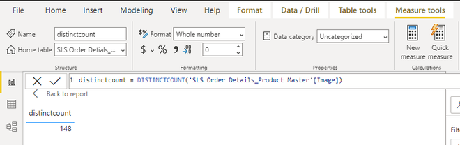 DAX DistinctCount