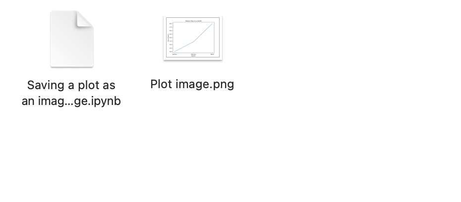 Saving a Plot as an Image in Python