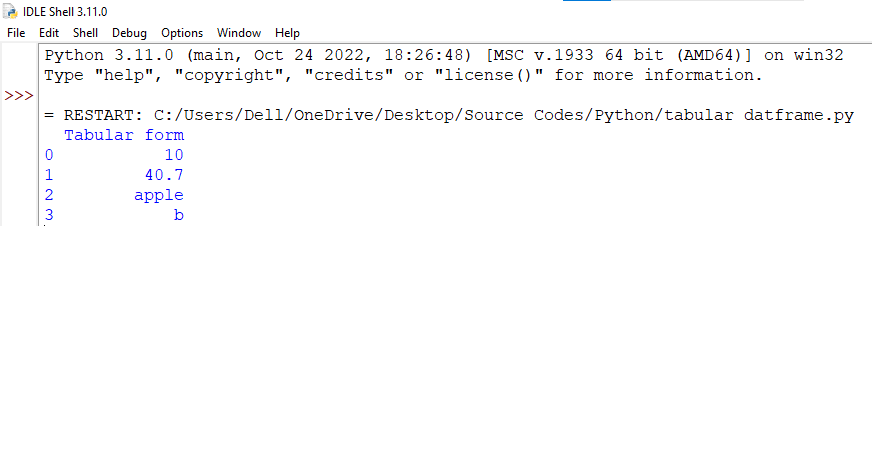 Printing Lists as Tabular Data in Python