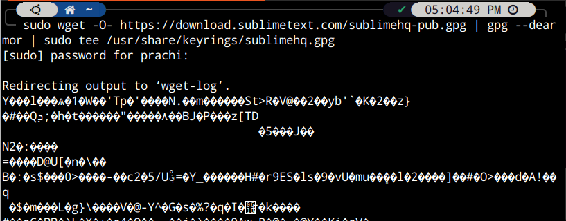 adding-sublime-repository-key