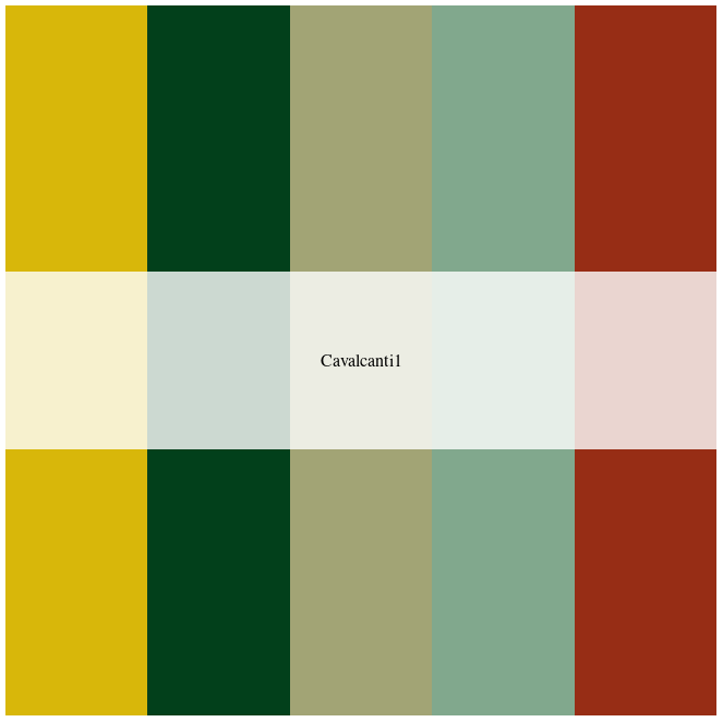 Cavalcanti1 color Pallete