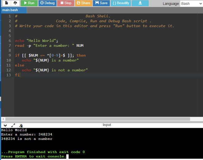 How to Check if a Variable Is a Number in Bash - GeeksforGeeks
