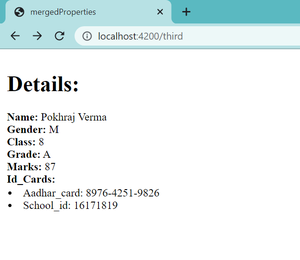Ember.js RouterService mergedProperties Property - GeeksforGeeks