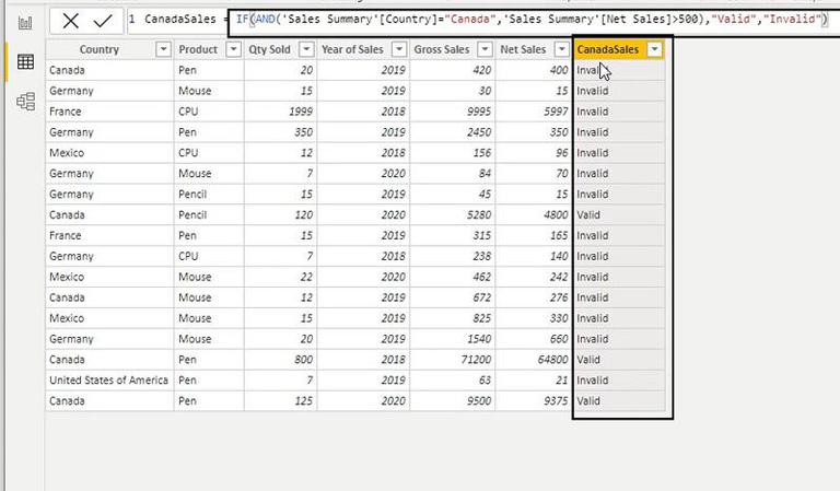 Power BI - DAX Logical Functions - GeeksforGeeks