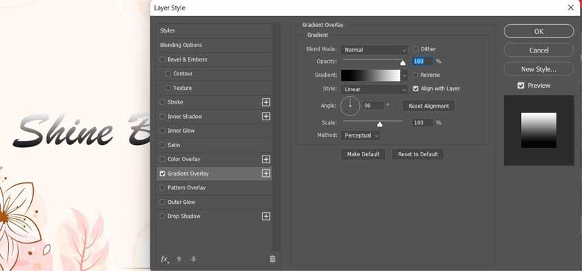 Opening-blending-options