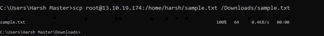 How to Download a File from a Server with SSH / SCP? - GeeksforGeeks