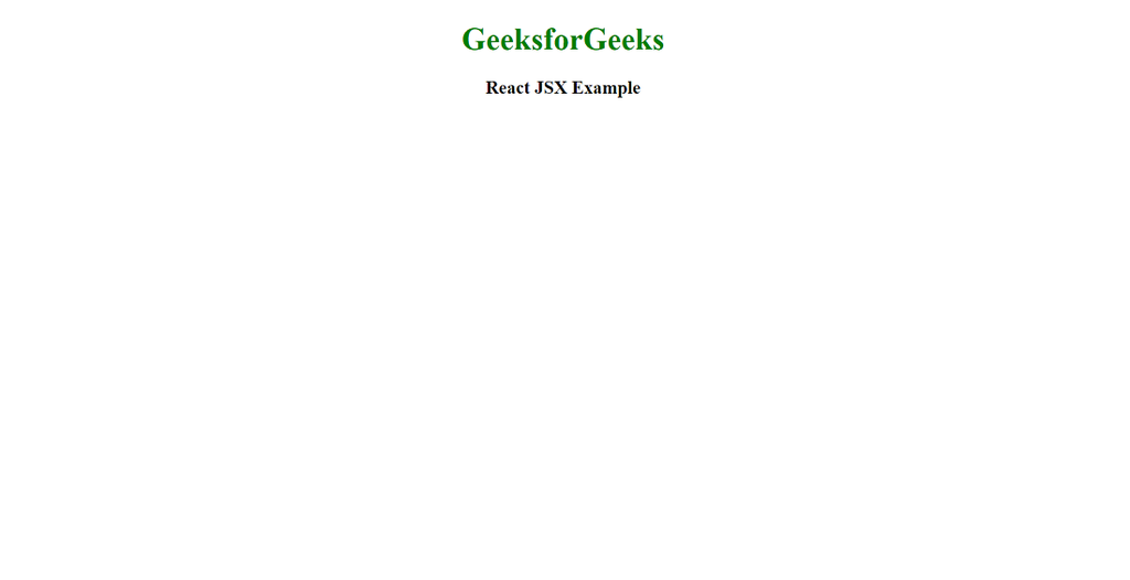 Difference between JSX vs Templates - GeeksforGeeks